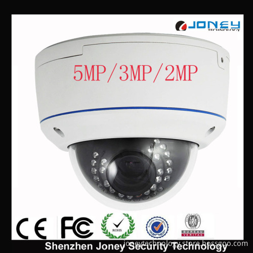 2/3/5 Megapixel IP Camera, Poe /Audio/Alarm/Memory Card Slot